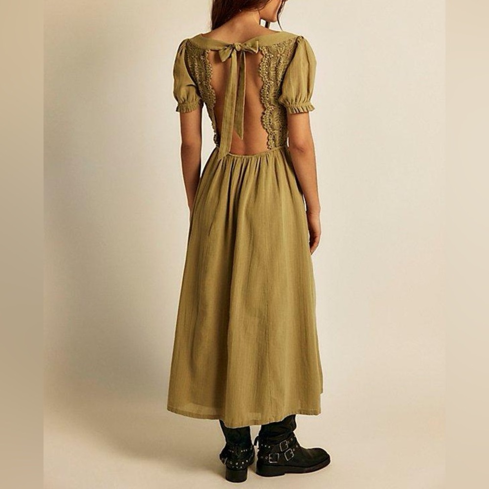 Free People All You Need Is Lace Midi - Picture 2 of 4